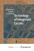 Cover: Technology of Integrated Circuits - Springer