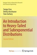 Cover: An Introduction to Heavy-Tailed and Subexponential Distributions - Springer