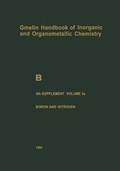 Cover: B Boron Compounds - Springer