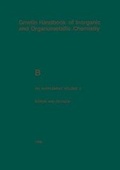 Cover: Boron and Oxygen - Springer