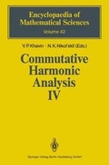 Cover: Commutative Harmonic Analysis IV - Springer