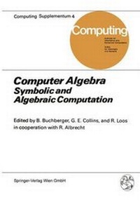 Enlarge image Cover: Computer Algebra - Springer