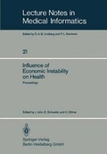 Cover: Influence of Economic Instability on Health - Springer
