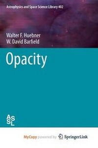 Enlarge image Cover: Opacity - Springer