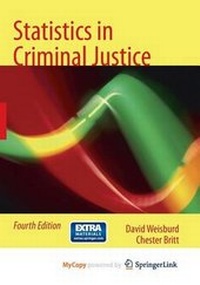 Enlarge image Cover: Statistics in Criminal Justice - Springer