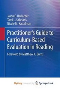 Enlarge image Cover: Practitioner's Guide to Curriculum-Based Evaluation in Reading - Springer