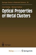 Cover: Optical Properties of Metal Clusters - Springer