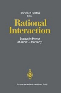 Enlarge image Cover: Rational Interaction - Springer