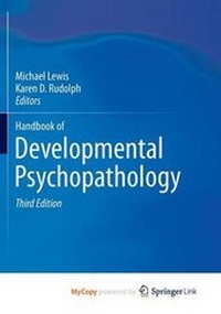 Enlarge image Cover: Handbook of Developmental Psychopathology - Springer
