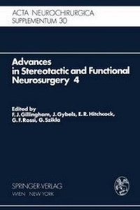 Enlarge image Cover: Advances in Stereotactic and Functional Neurosurgery 4 - Springer