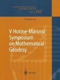 Cover: V Hotine-Marussi Symposium on Mathematical Geodesy - Springer
