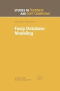 Cover: Fuzzy Database Modeling - Springer