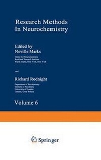 Abbildung von: Research Methods in Neurochemistry - Springer