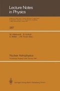 Cover: Nuclear Astrophysics - Springer