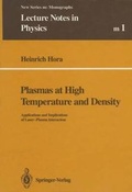 Cover: Plasmas at High Temperature and Density - Springer