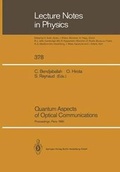 Cover: Quantum Aspects of Optical Communications - Springer