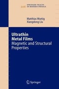 Cover: Ultrathin Metal Films - Springer