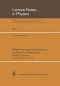 Cover: Twelfth International Conference on Numerical Methods in Fluid Dynamics - Springer