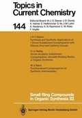 Cover: Small Ring Compounds in Organic Synthesis III - Springer