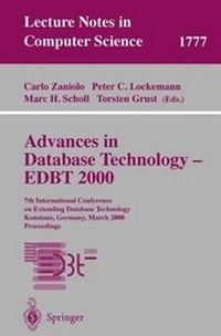 Abbildung von: Advances in Database Technology - Edbt 2000 - Springer