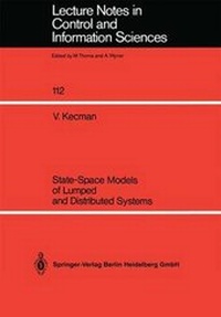 Enlarge image Cover: State-Space Models of Lumped and Distributed Systems - Springer