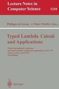 Cover: Typed Lambda Calculi and Applications - Springer