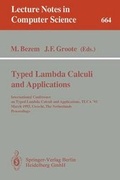 Cover: Typed Lambda Calculi and Applications - Springer