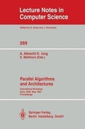 Cover: Parallel Algorithms and Architectures - Springer