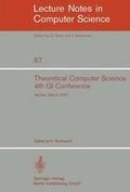 Cover: Theoretical Computer Science - Springer