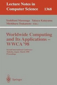 Enlarge image Cover: Worldwide Computing and Its Applications - Wwca'98 - Springer
