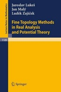 Abbildung von: Fine Topology Methods in Real Analysis and Potential Theory - Springer
