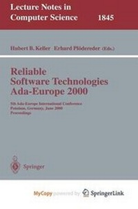 Abbildung von: Reliable Software Technologies ADA-Europe 2000 - Springer