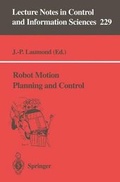 Cover: Robot Motion Planning and Control - Springer