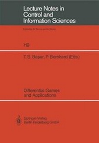 Enlarge image Cover: Differential Games and Applications - Springer
