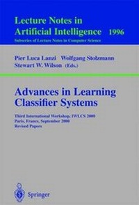 Enlarge image Cover: Advances in Learning Classifier Systems - Springer