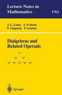 Abbildung von: Dialgebras and Related Operads - Springer