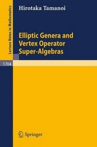 Abbildung von: Elliptic Genera and Vertex Operator Super-Algebras - Springer