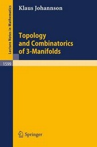 Abbildung von: Topology and Combinatorics of 3-Manifolds - Springer