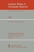 Cover: Database Machines - Springer