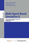 Cover: Multi-Agent-Based Simulation II - Springer
