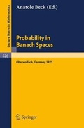 Cover: Probability in Banach Spaces - Springer
