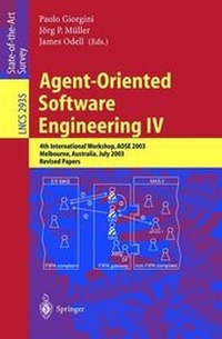 Enlarge image Cover: Agent-Oriented Software Engineering IV - Springer