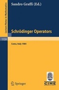 Cover: Schrodinger Operators, Como 1984 - Springer