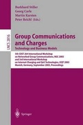 Cover: Group Communications and Charges; Technology and Business Models - Springer