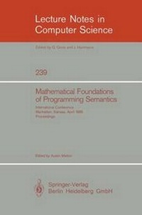 Enlarge image Cover: Mathematical Foundation of Programming Semantics - Springer