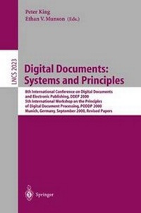 Enlarge image Cover: Digital Documents - Springer