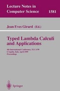 Cover: Typed Lambda Calculi and Applications - Springer