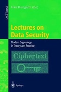 Cover: Lectures on Data Security - Springer