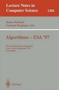 Cover: Algorithms - ESA '97 - Springer