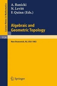 Abbildung von: Algebraic and Geometric Topology - Springer